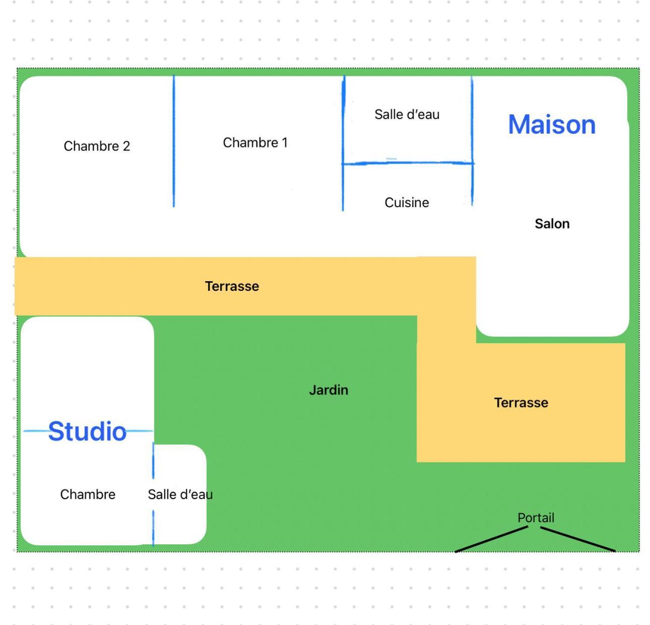 Relax Home Maison Et Studio Ensemble Довил Екстериор снимка